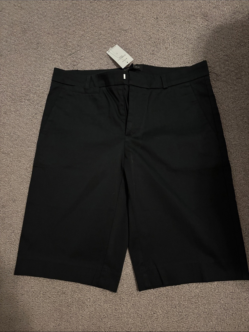 Banana Republic Black Women's Tailored Bermuda Shorts